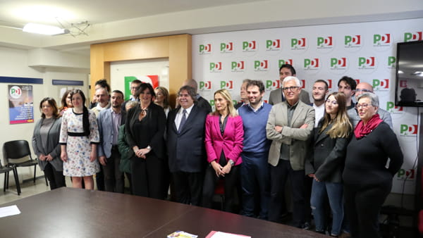 Elezioni a Perugia, la lista del Pd