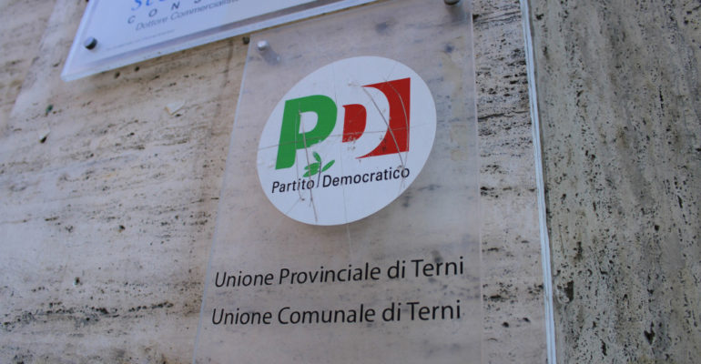 Terni, il Partito democratico: «Il sindaco si apra alla città o se ne vada»